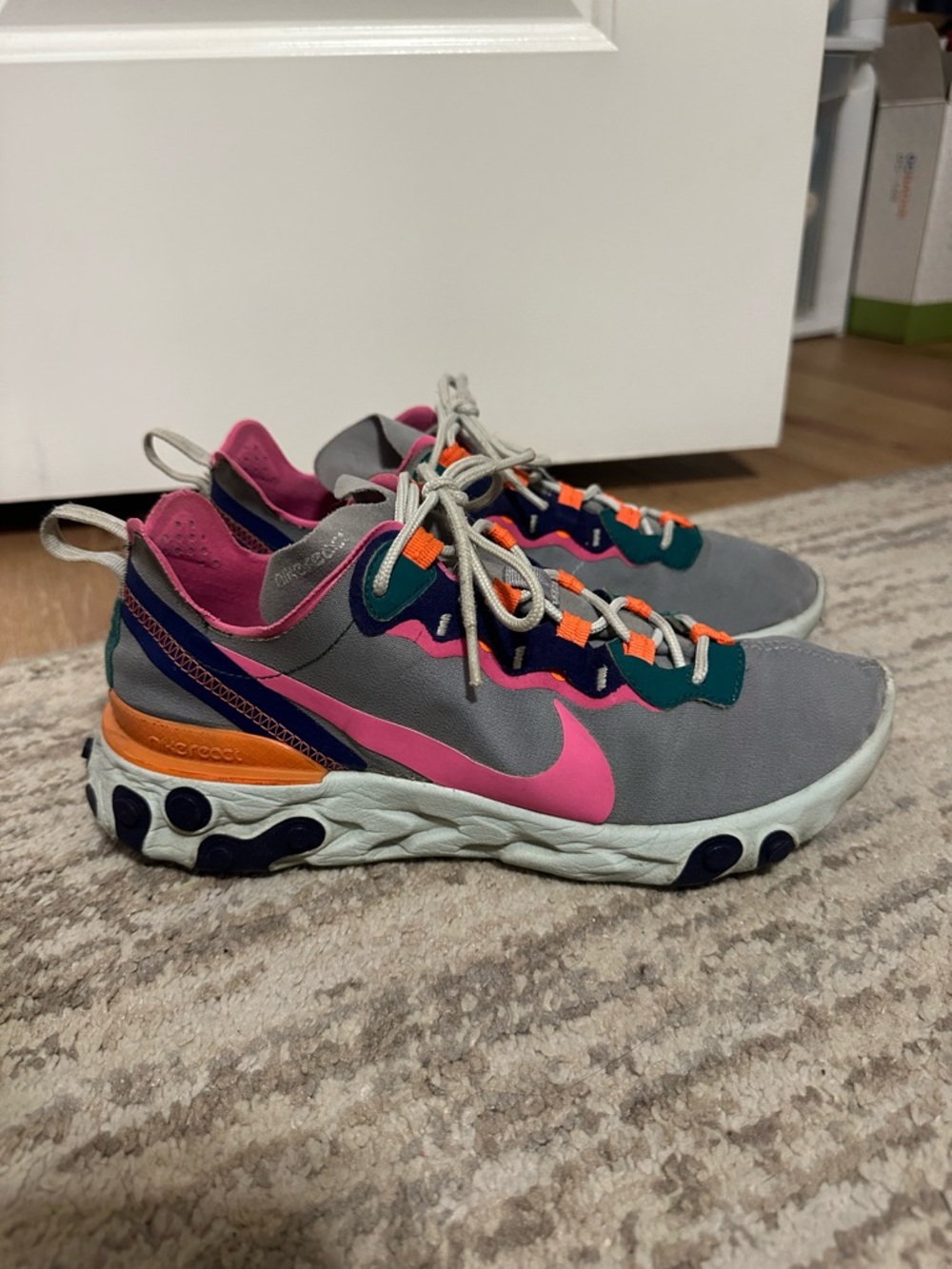 Nike React Element 55 Athletic Sneakers